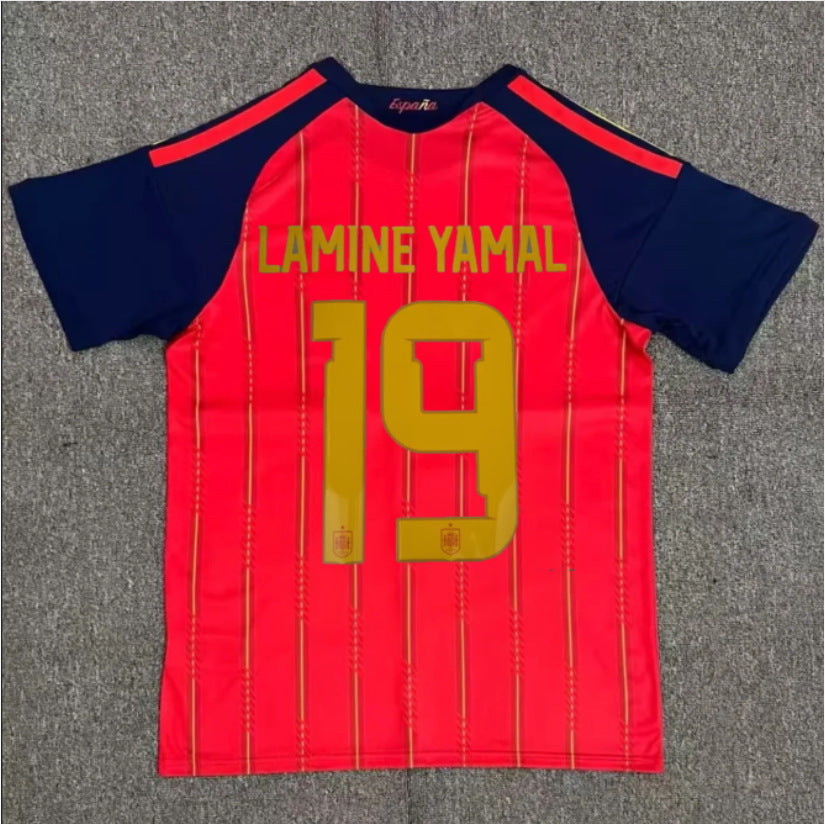 Spain Football Jersey Player Edition