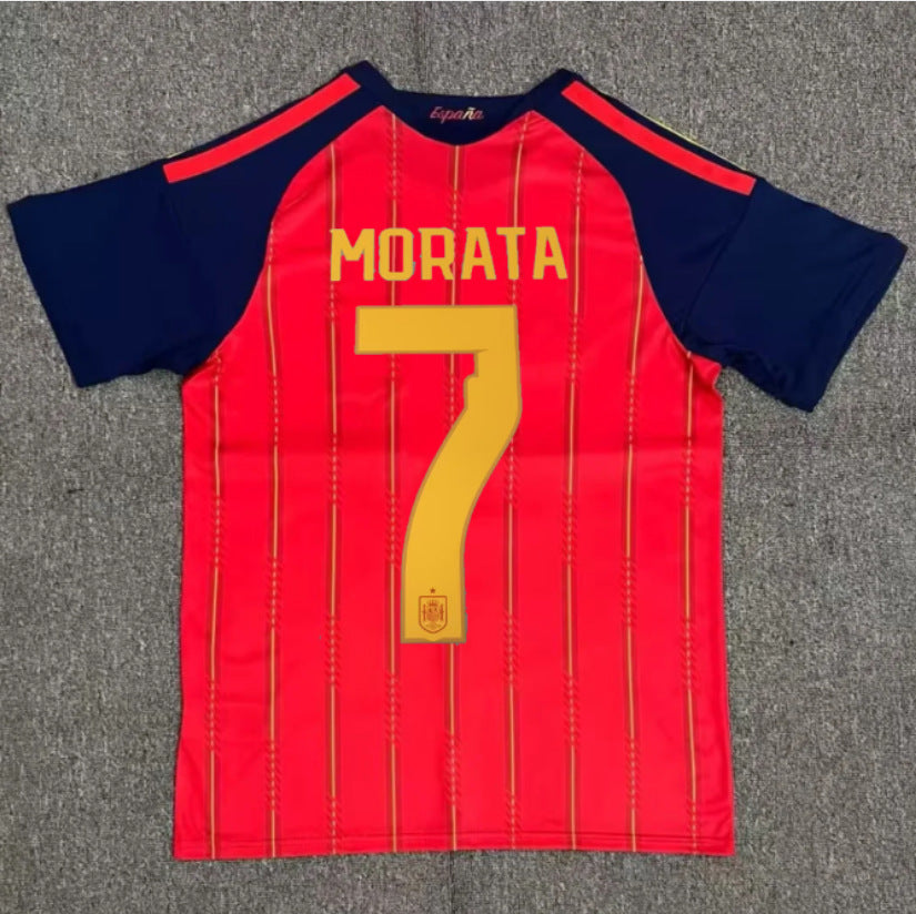 Spain Football Jersey Player Edition
