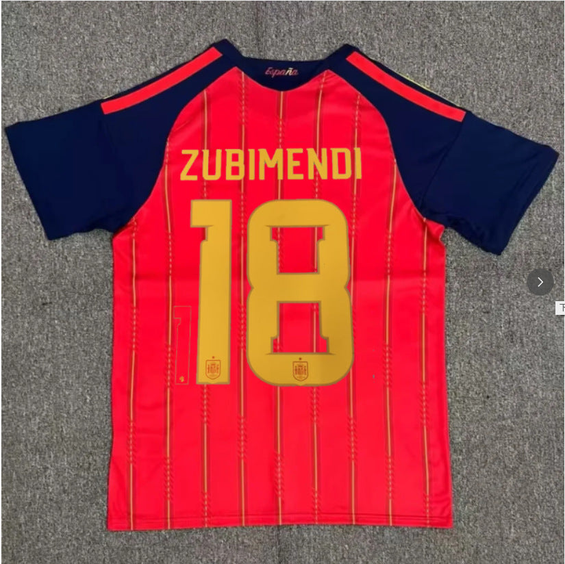 Spain Football Jersey Player Edition