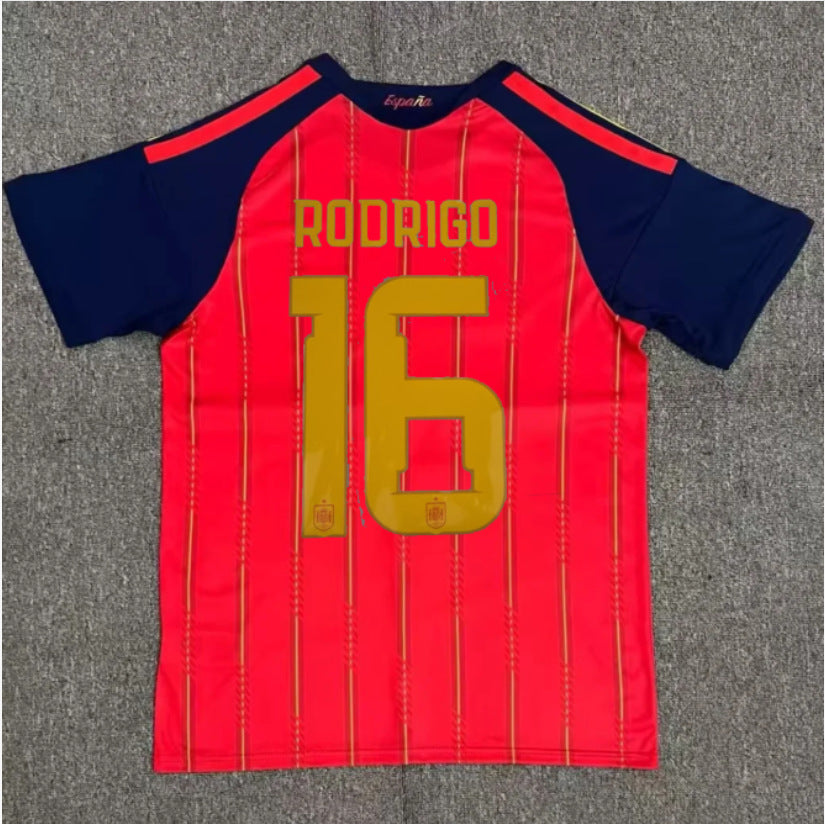 Spain Football Jersey Player Edition